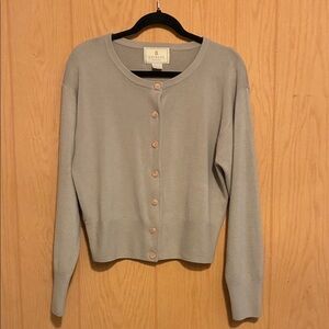 Express Women's Light Gray Cardigan